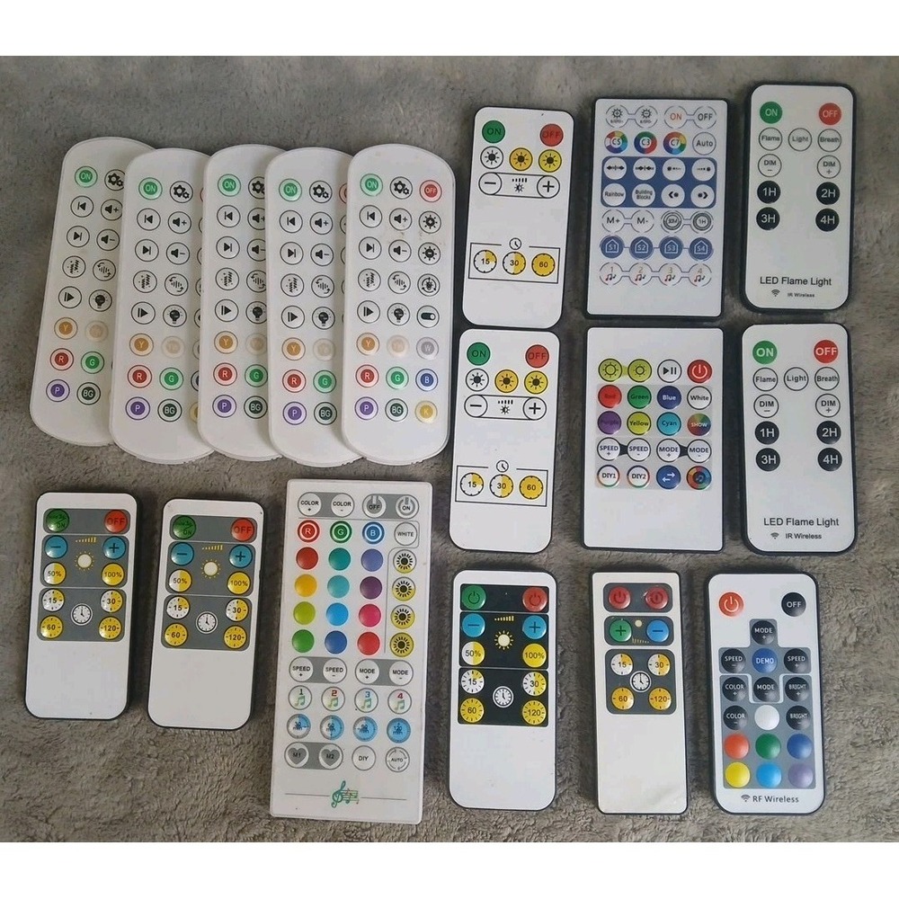 17 Light Remote Control Units Replacement Various Models READ